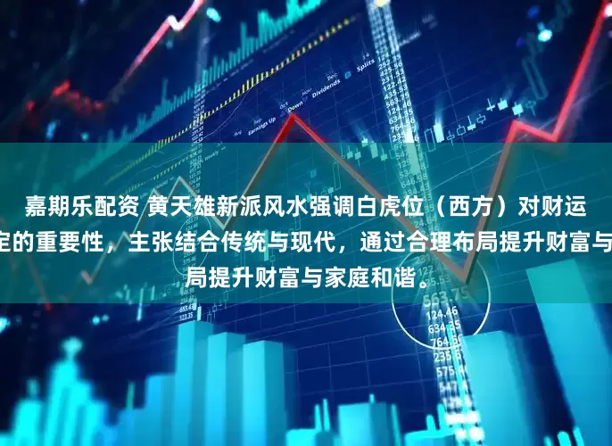嘉期乐配资 黄天雄新派风水强调白虎位（西方）对财运与内部稳定的重要性，主张结合传统与现代，通过合理布局提升财富与家庭和谐。